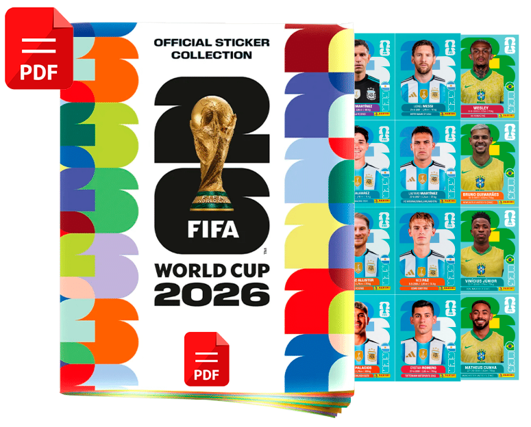 Álbum Copa 2026 em PDF