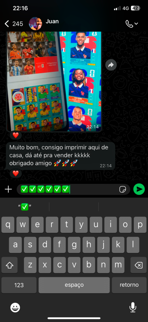 Depoimento de cliente